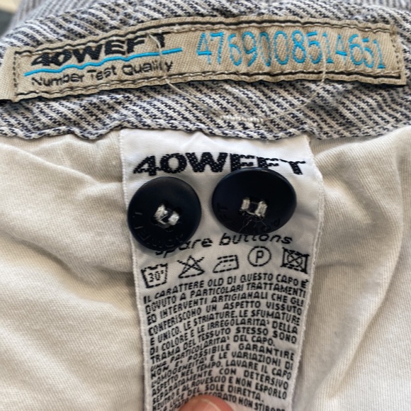 Mens 40Weft Linen Shorts in Size 34 - Picture 8 of 9